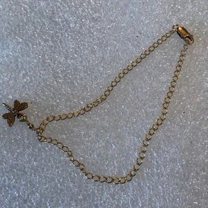 14kGP charm ankle bracelet